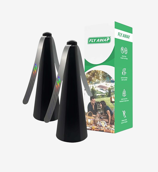 Senzzio Roterende Vliegenverjager – Stil, Veilig en Chemievrij